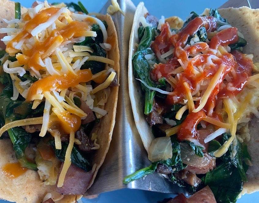 Hook’s Rub Tacos Everyday Sausage Breakfast Tacos - Hook's Rubs & Spices