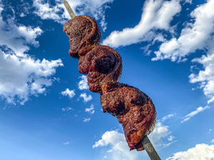 Picanha Skewers with our Hook’s H-Town AP