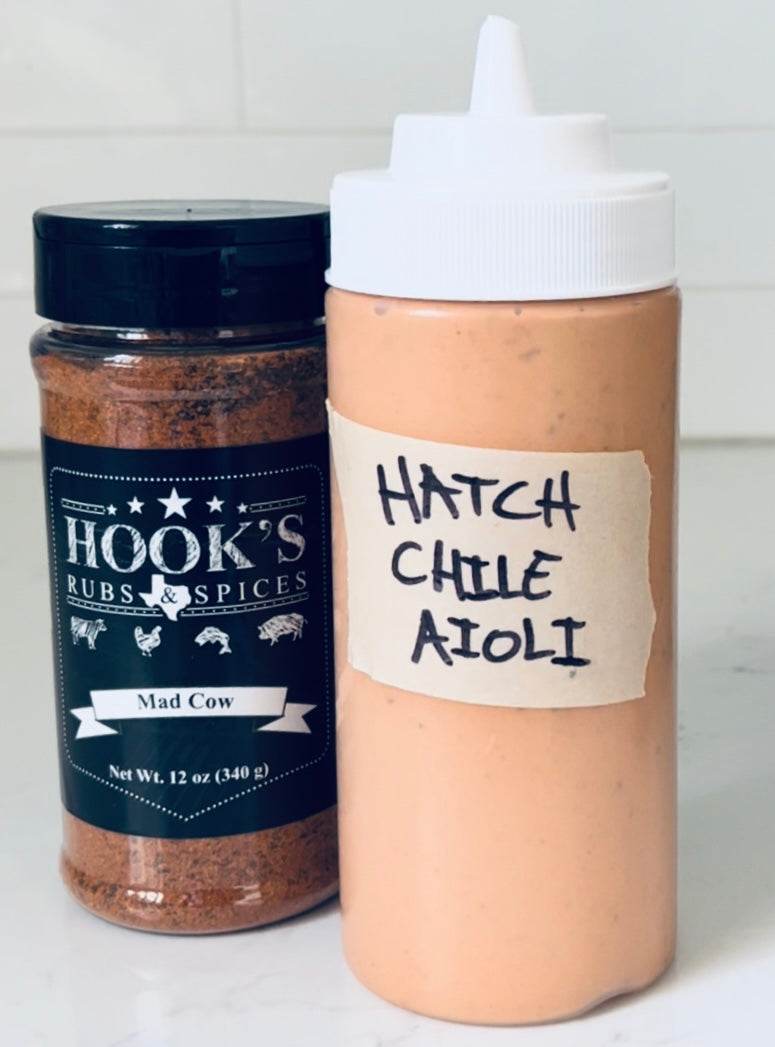 Hatch Chile Aioli ft. Mad Cow - Hook's Rubs & Spices
