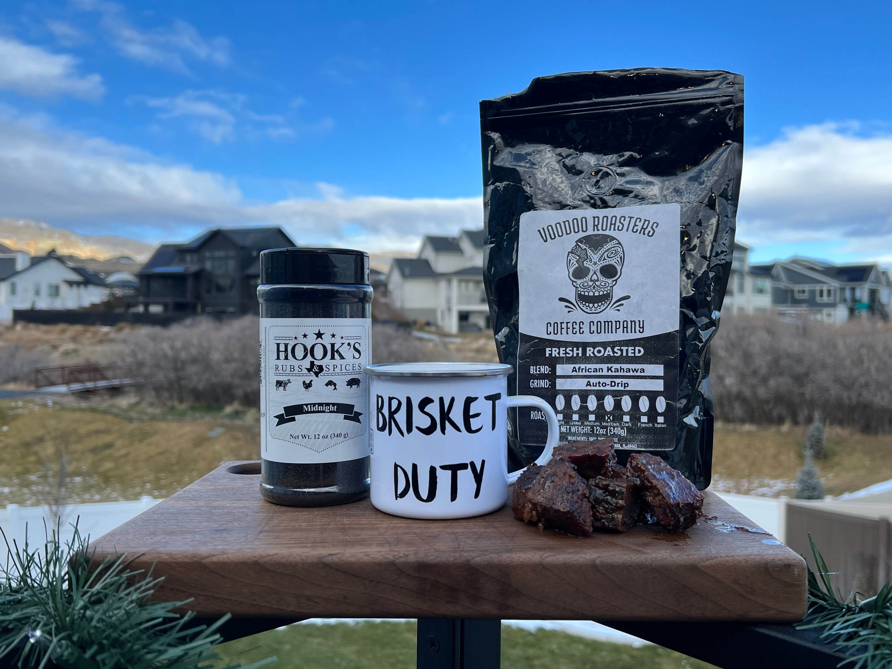 Midnight - All-Purpose Black BBQ Rub - Hook's Rubs & Spices