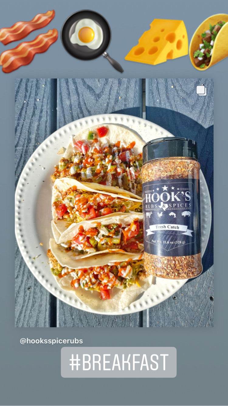 Fresh Catch - Seafood, Chicken and Veggie Seasoning - Hook's Rubs & Spices