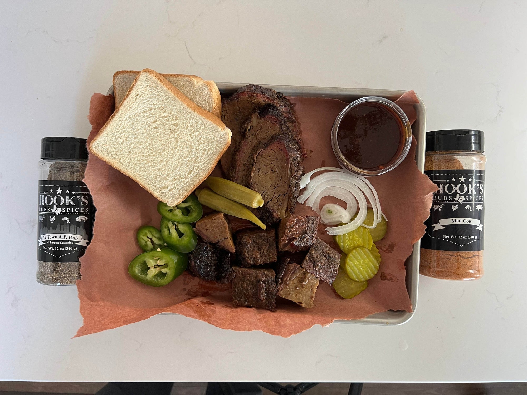 H-Town A.P. Rub - All Purpose SPG Seasoning - Hook's Rubs & Spices