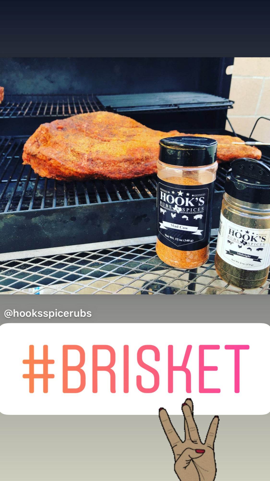 Midnight - All-Purpose Black BBQ Rub - Hook's Rubs & Spices