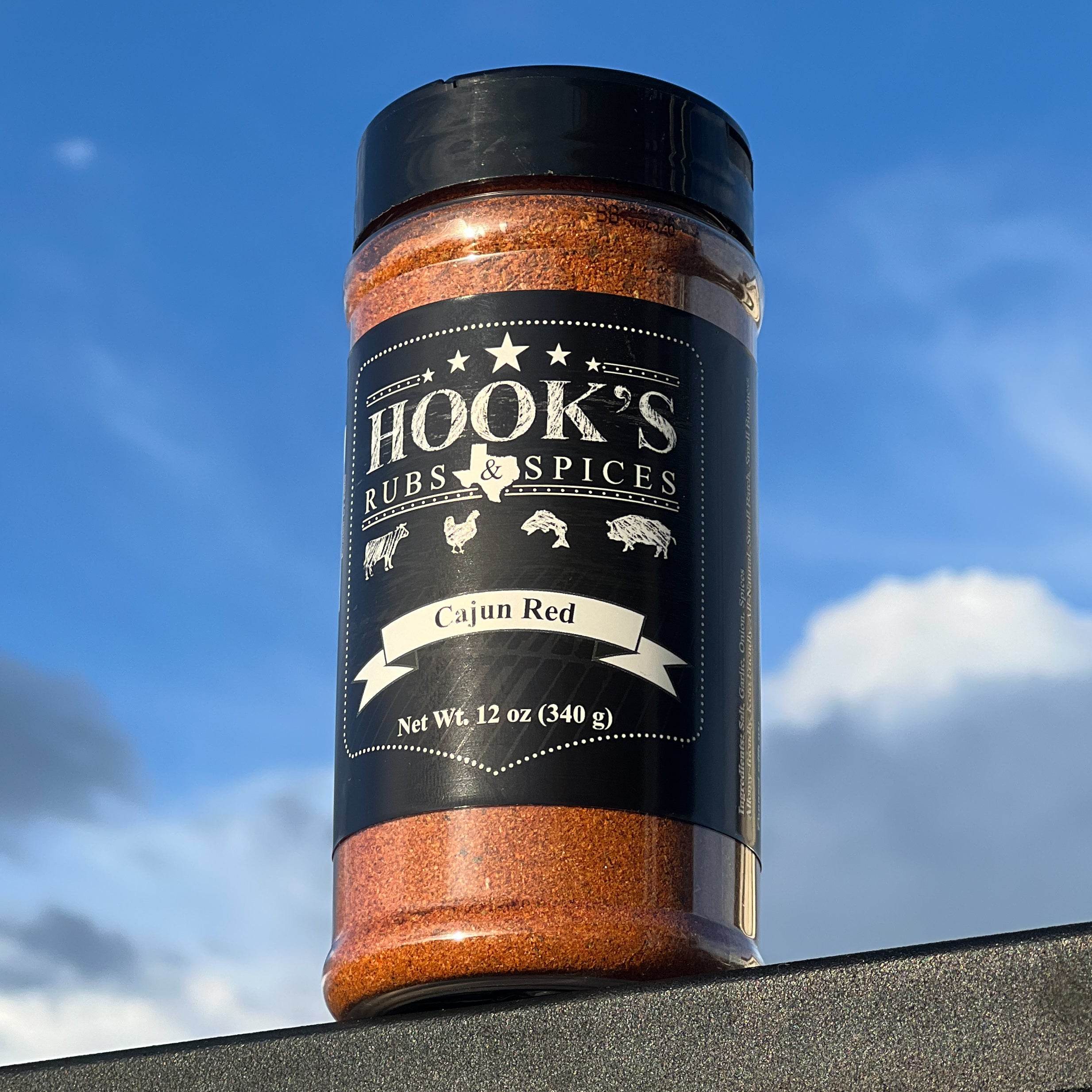 Cajun Red - Louisiana Seasoning - Hook's Rubs & Spices