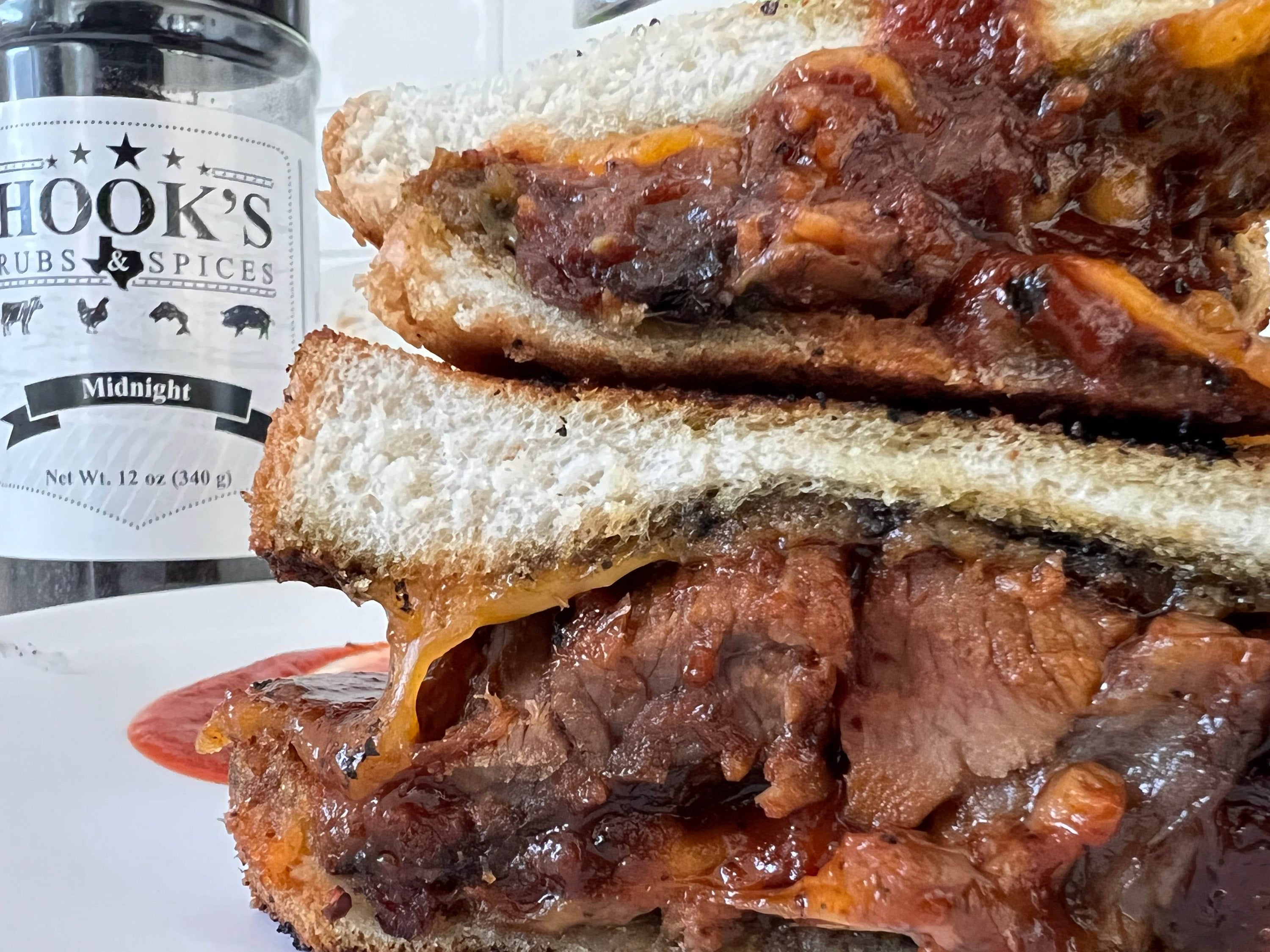 Midnight - All-Purpose Black BBQ Rub - Hook's Rubs & Spices