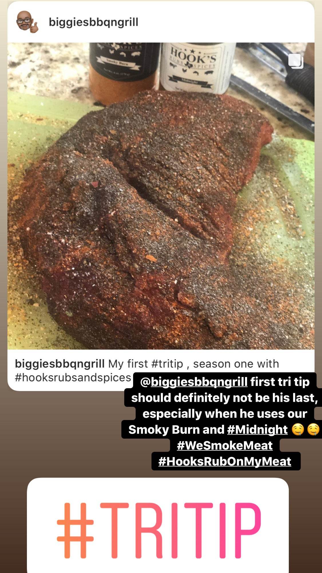 Midnight - All-Purpose Black BBQ Rub - Hook's Rubs & Spices