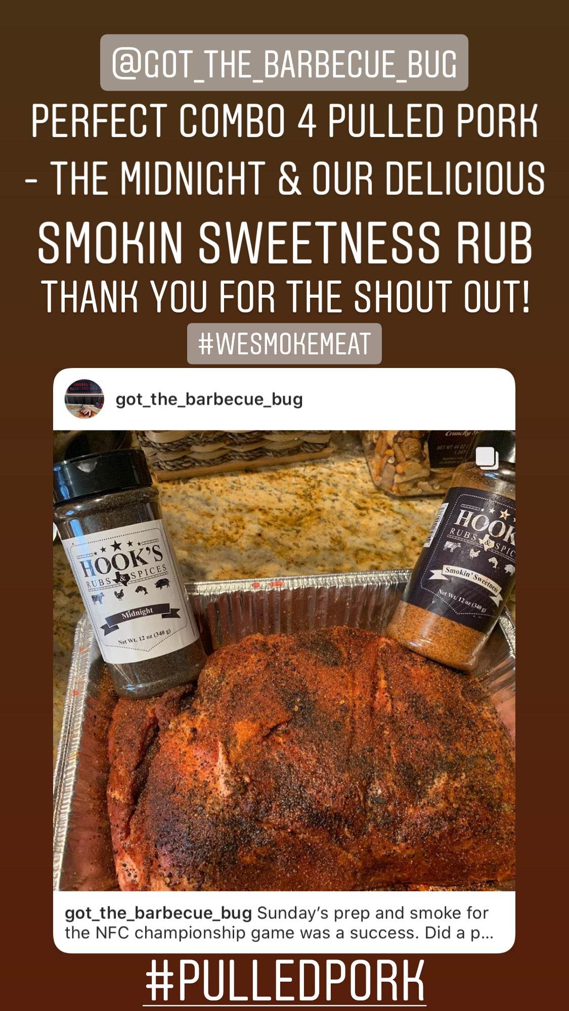 Midnight - All-Purpose Black BBQ Rub - Hook's Rubs & Spices