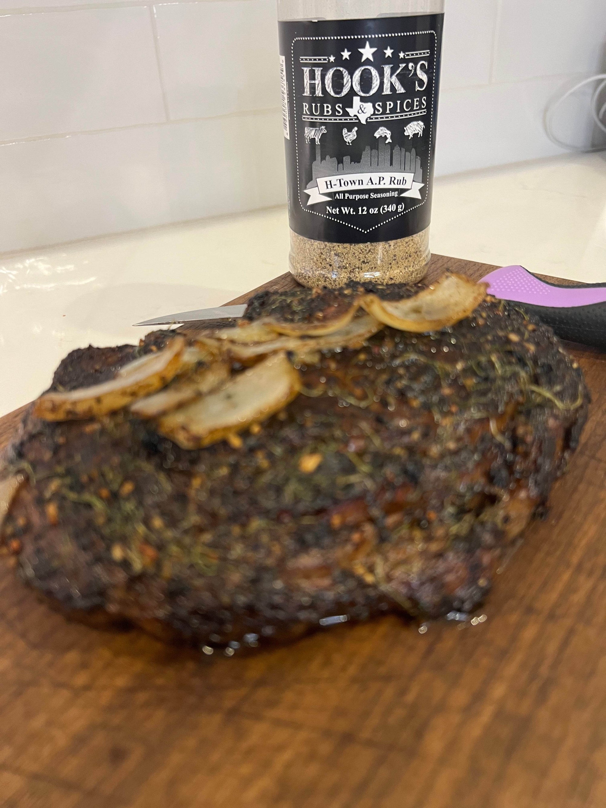H-Town A.P. Rub - All Purpose SPG Seasoning - Hook's Rubs & Spices