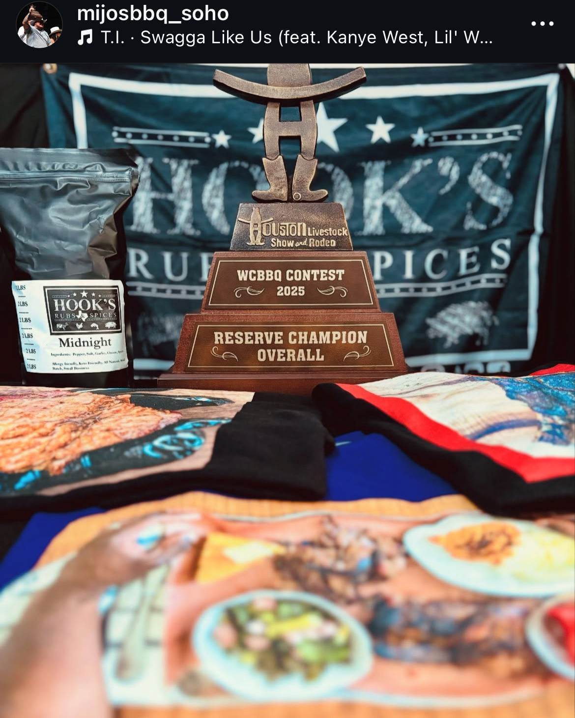 The Double Hook Combo Pack - Smokin Sweetness and Midnight - Hook's Rubs & Spices