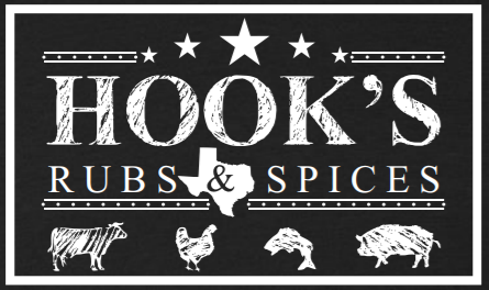 Hook's Rubs & Spices logo