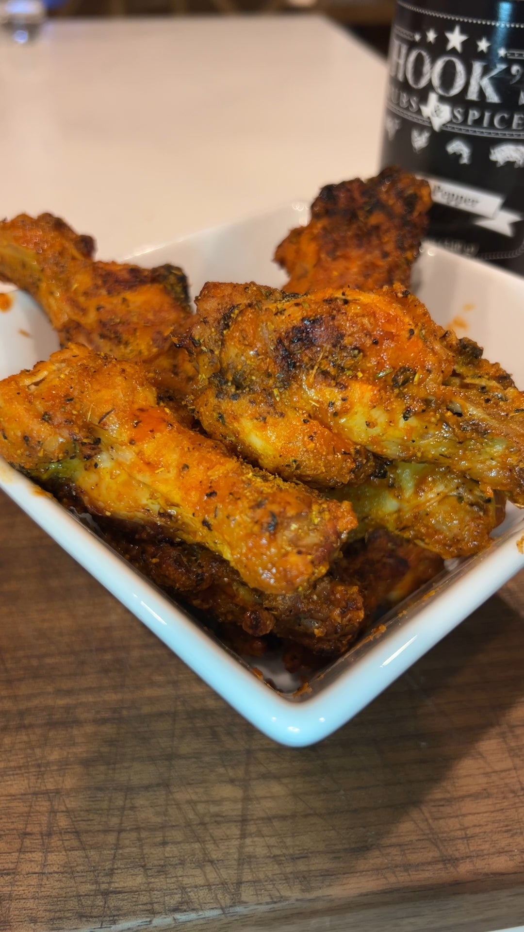 Lemon Pepper & Herb Seasoning 12 oz – an award-winning blend of natural grated lemon, cracked black peppercorns, and unique spices. Ideal for enhancing chicken, fish, shellfish, vegetables, pasta, sandwiches, and salads. Allergy-friendly, gluten-free, keto-friendly, all-natural, and crafted in small batches fried chicken award winner wings hot sauce