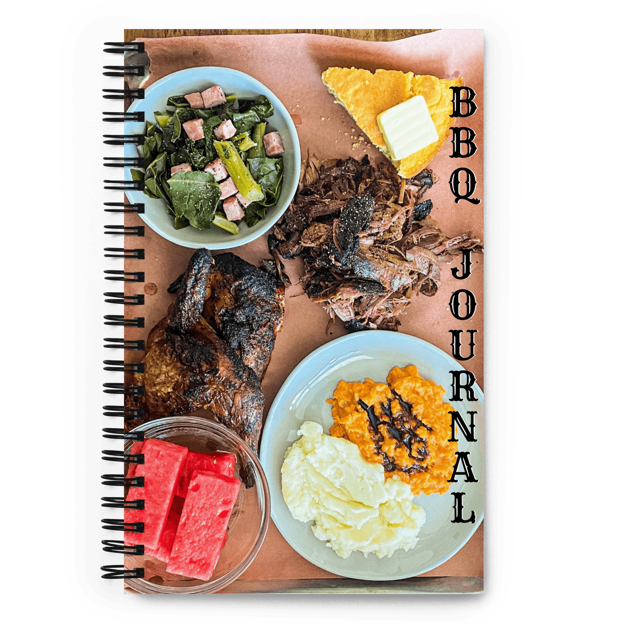 BBQ Journal - The Pitmaster's Grilling, Smoking Note and Logbook - Hook's Rubs & Spices