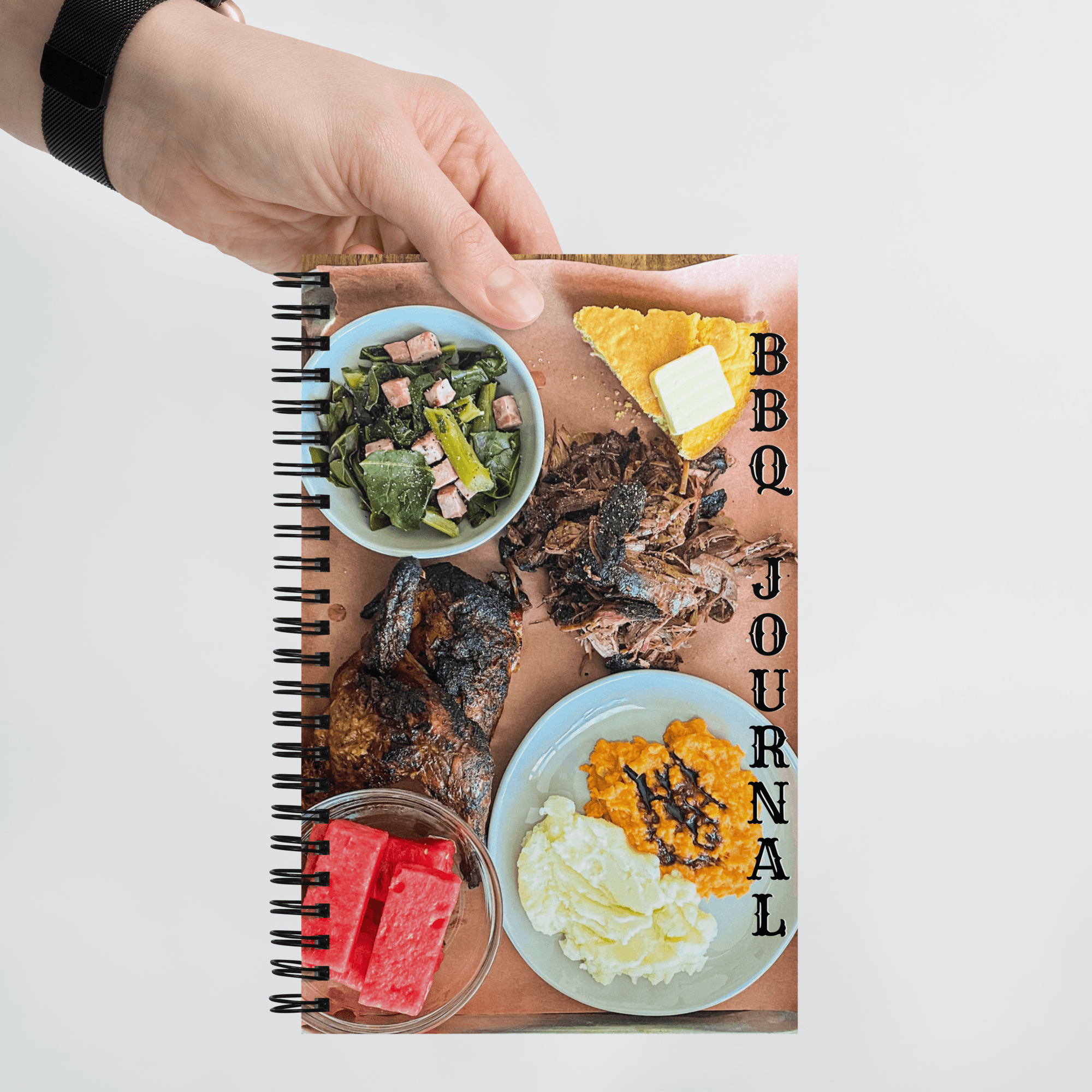 BBQ Journal - The Pitmaster's Grilling, Smoking Note and Logbook - Hook's Rubs & Spices