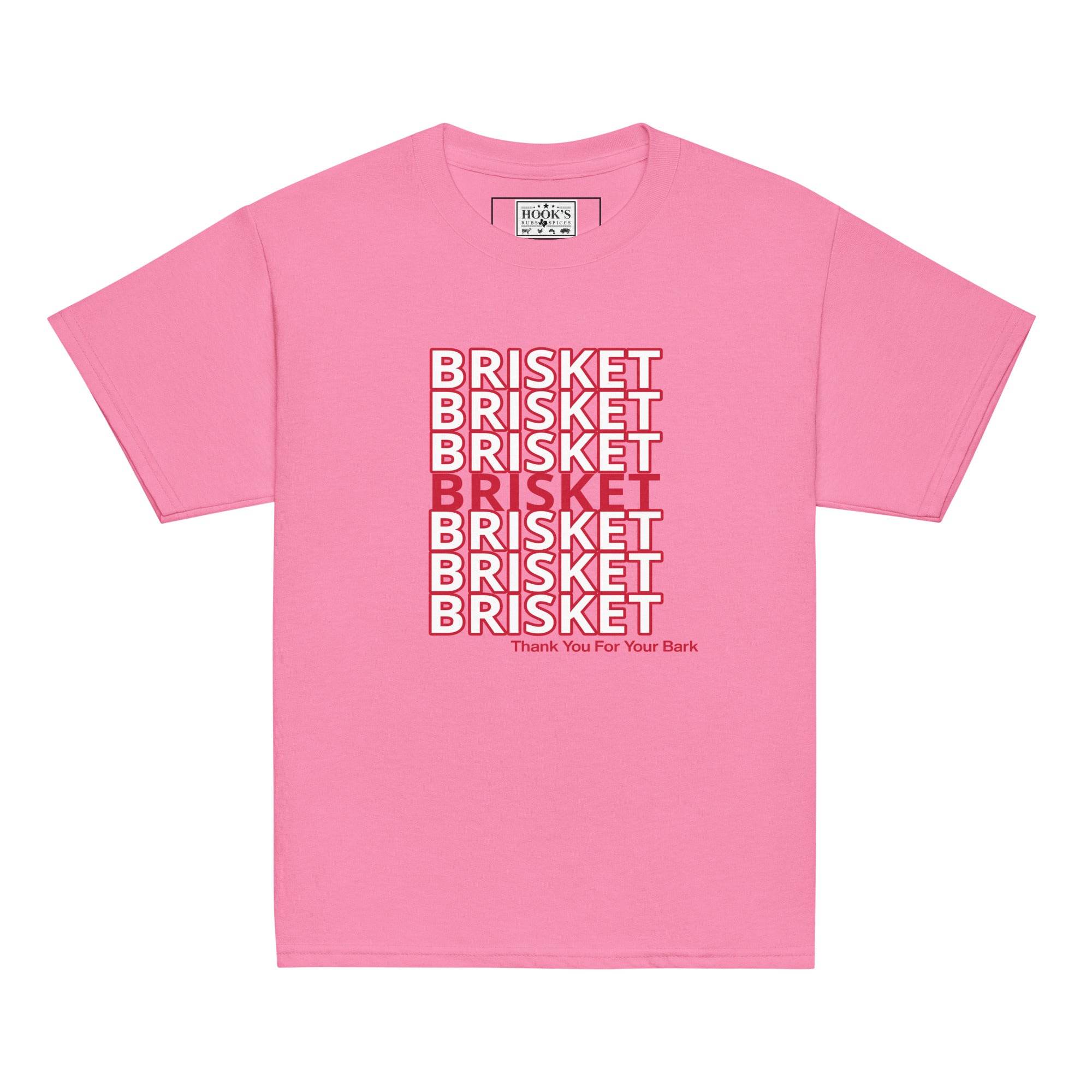 Brisket - Thank You For Your Bark - Youth Tee - Hook's Rubs & Spices