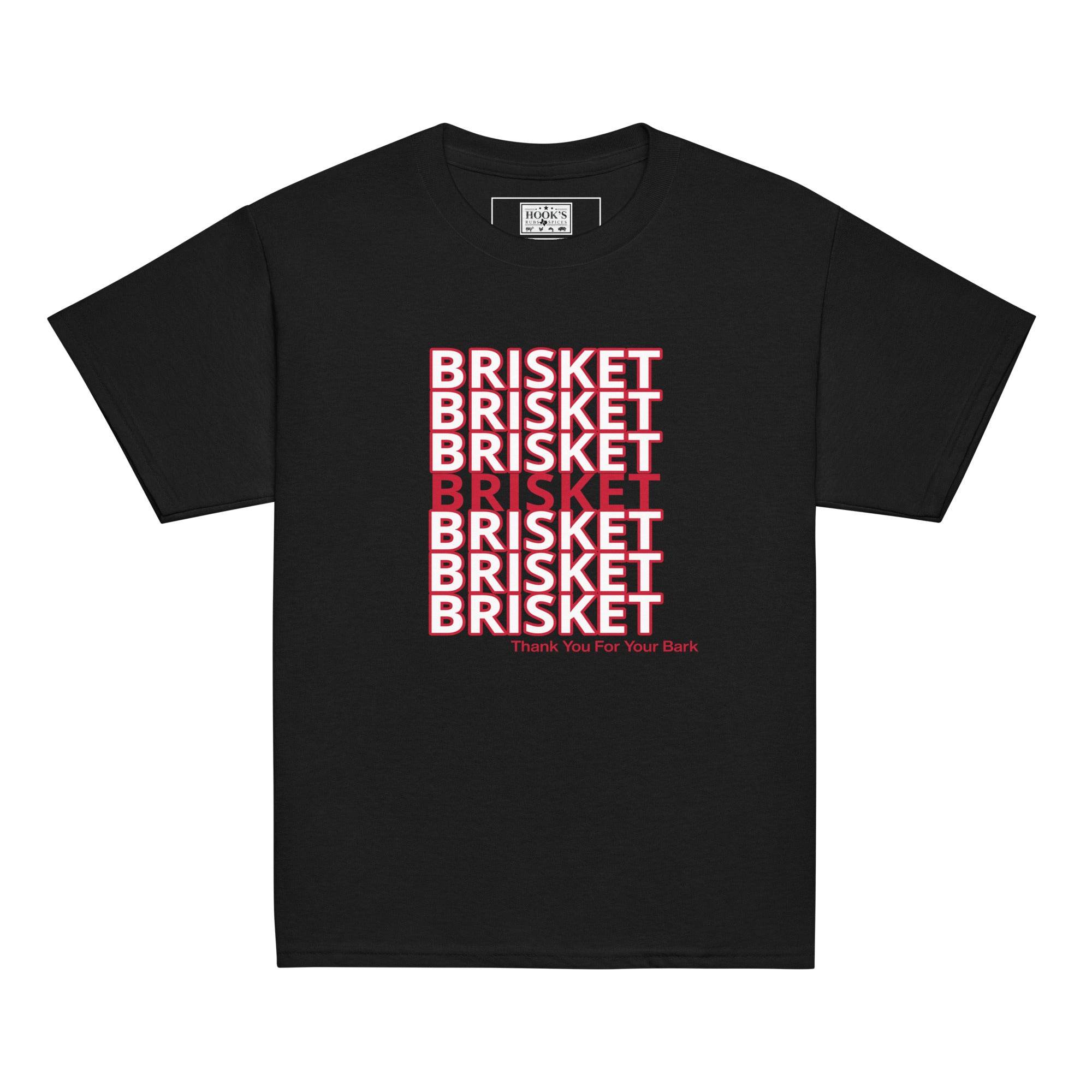 Brisket - Thank You For Your Bark - Youth Tee - Hook's Rubs & Spices