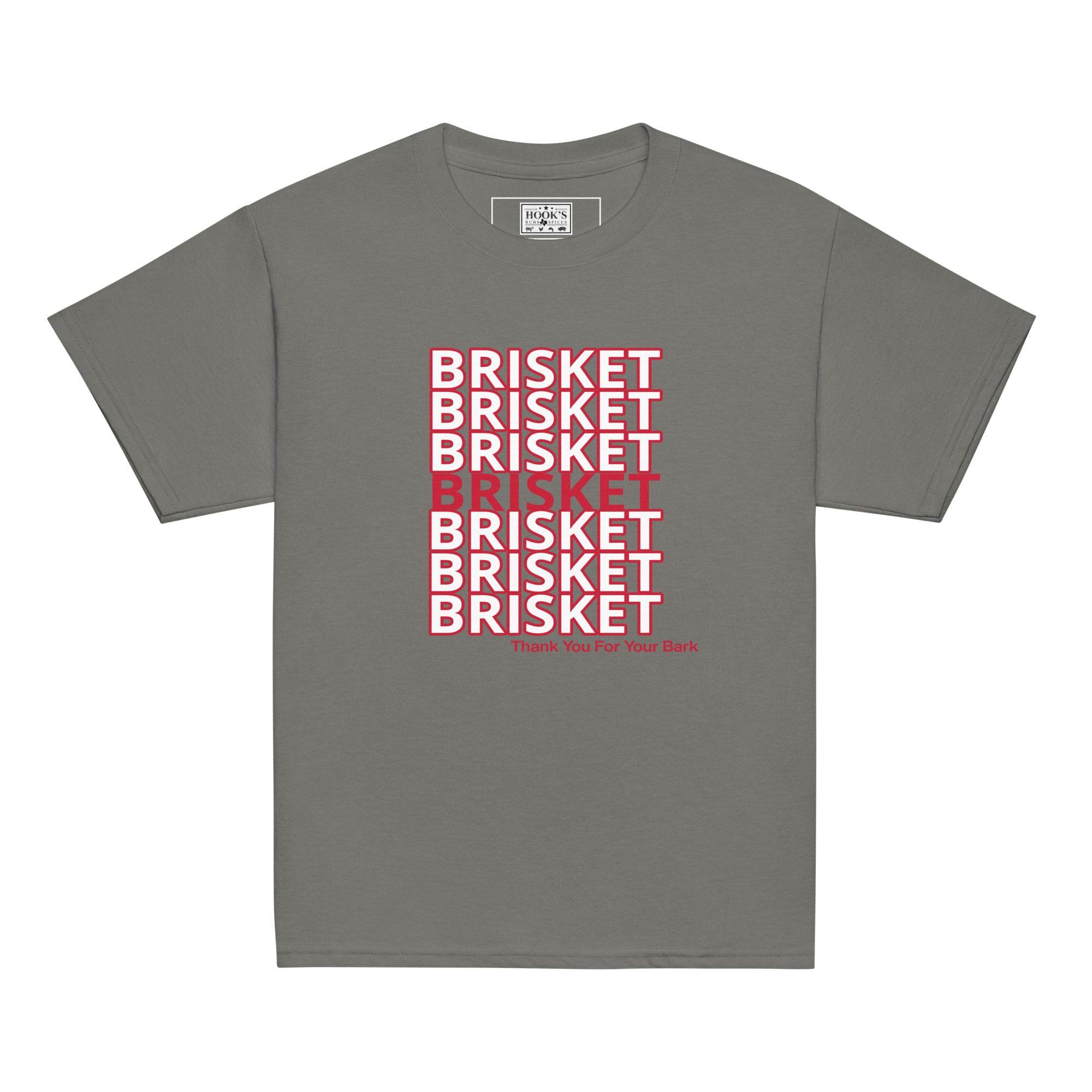 Brisket - Thank You For Your Bark - Youth Tee - Hook's Rubs & Spices