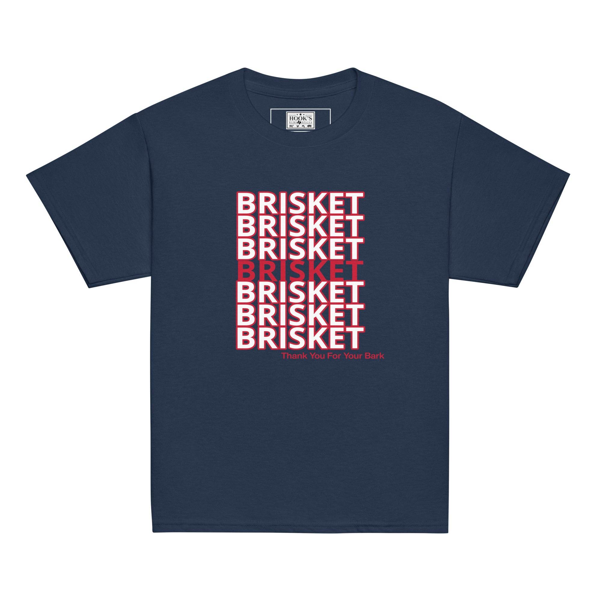 Brisket - Thank You For Your Bark - Youth Tee - Hook's Rubs & Spices