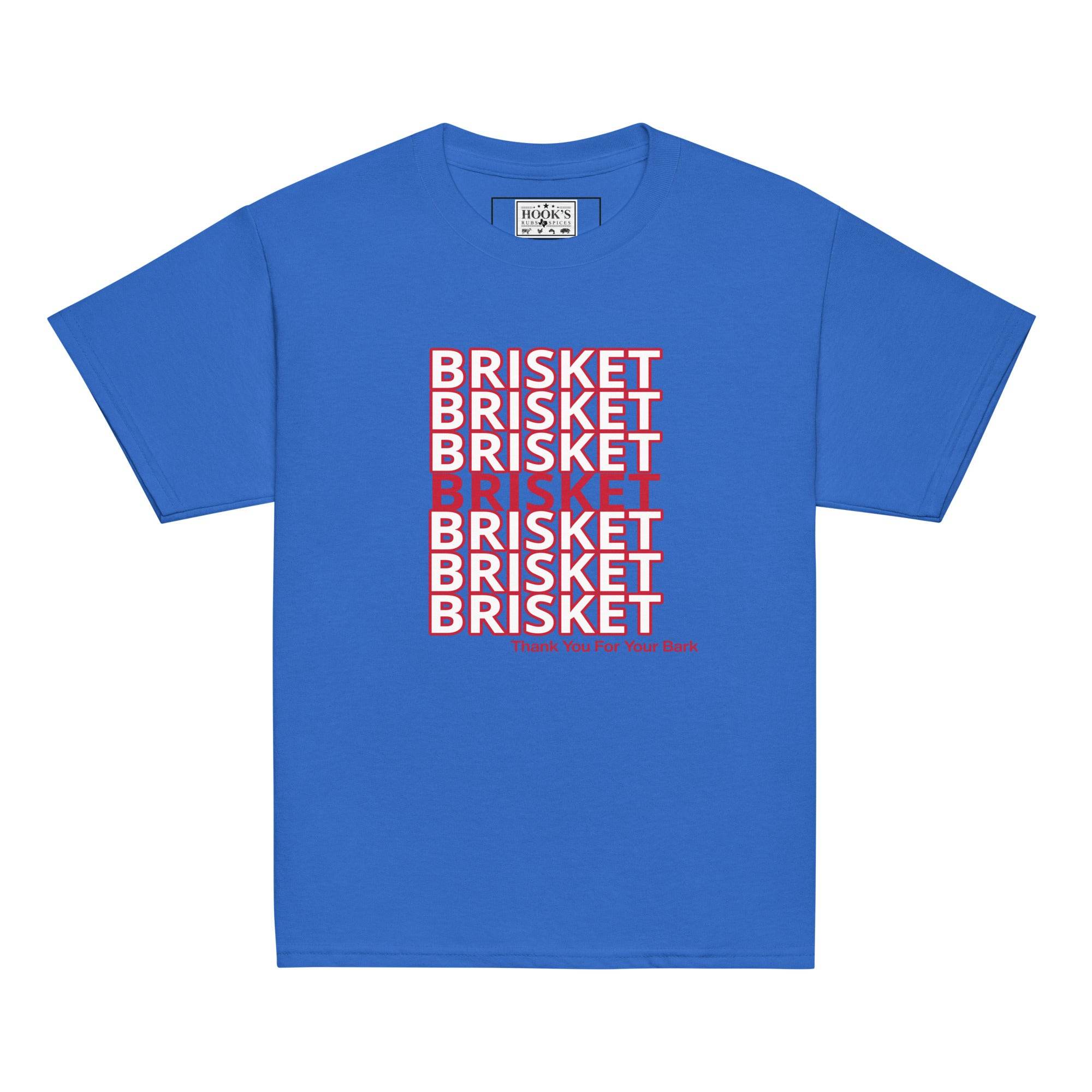 Brisket - Thank You For Your Bark - Youth Tee - Hook's Rubs & Spices