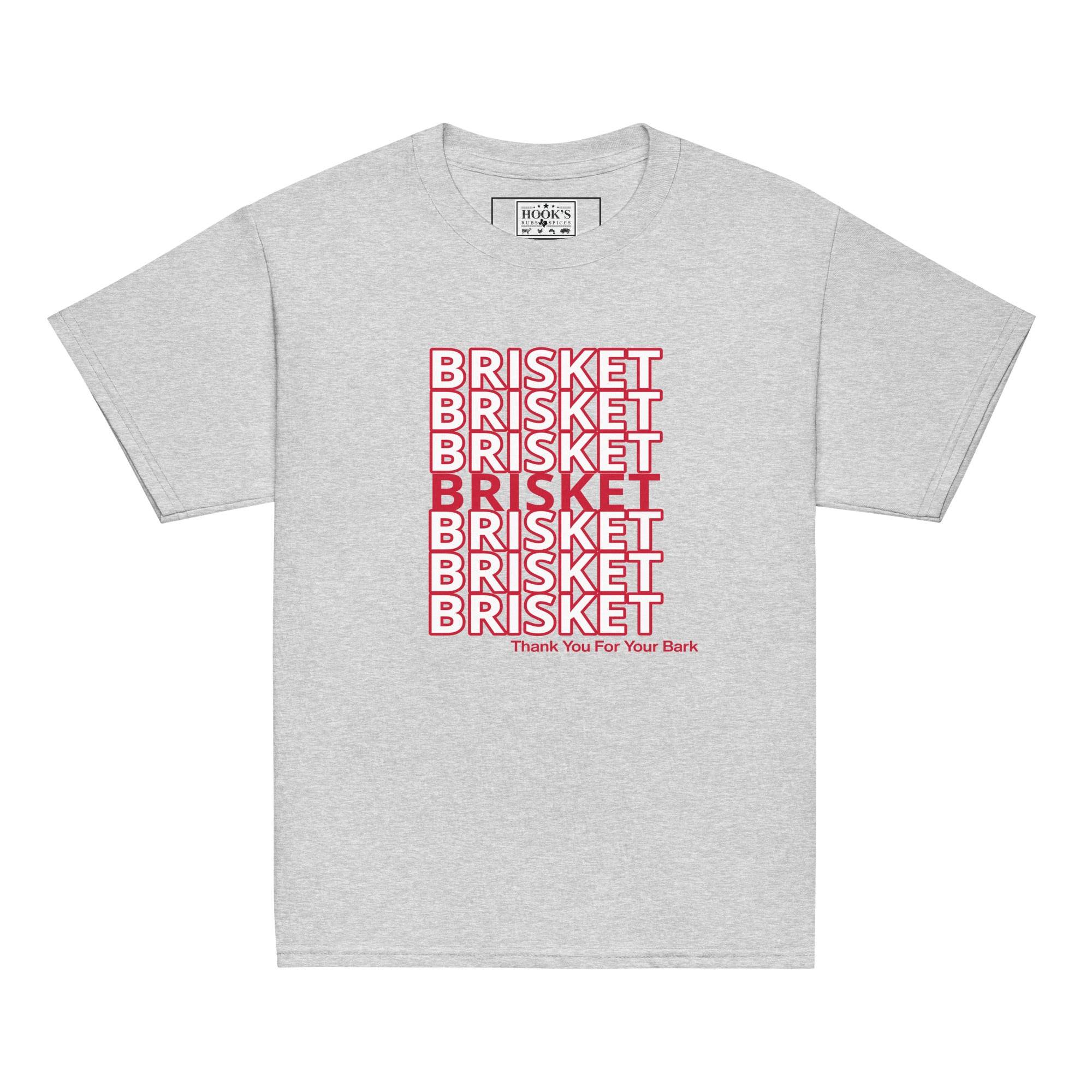 Brisket - Thank You For Your Bark - Youth Tee - Hook's Rubs & Spices