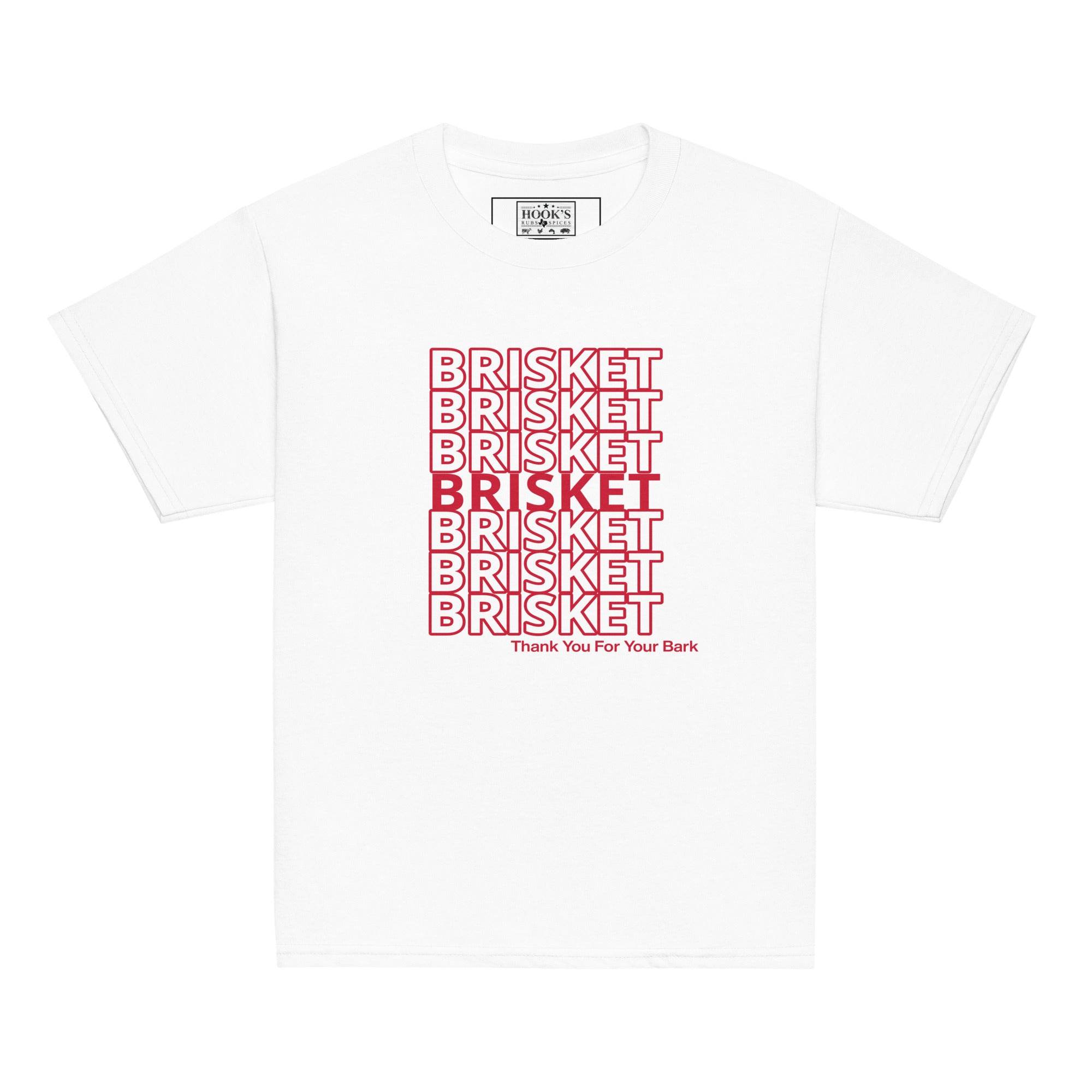 Brisket - Thank You For Your Bark - Youth Tee - Hook's Rubs & Spices