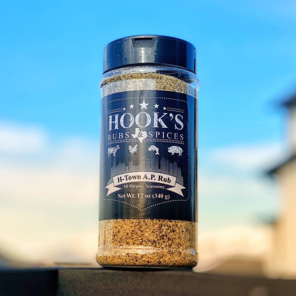 H-Town A.P. Rub - All Purpose SPG Seasoning – Hook's Rubs & Spices