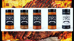 Load image into Gallery viewer, Combo 5 Pack of Hook’s Rub Seasonings - Smokin Sweetness, Mad Cow, Midnight, Cajun Red &amp; Fresh Catch
