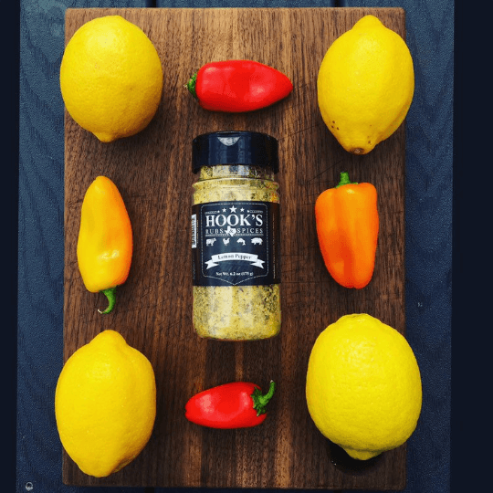 Lemon Pepper & Herb Seasoning Hook's Rubs & Spices