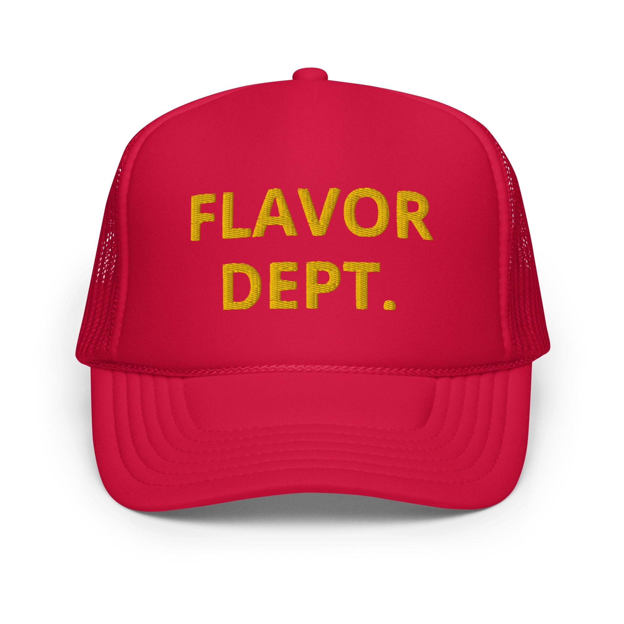 Flavor Dept. Trucker Hat - Hook's Rubs & Spices