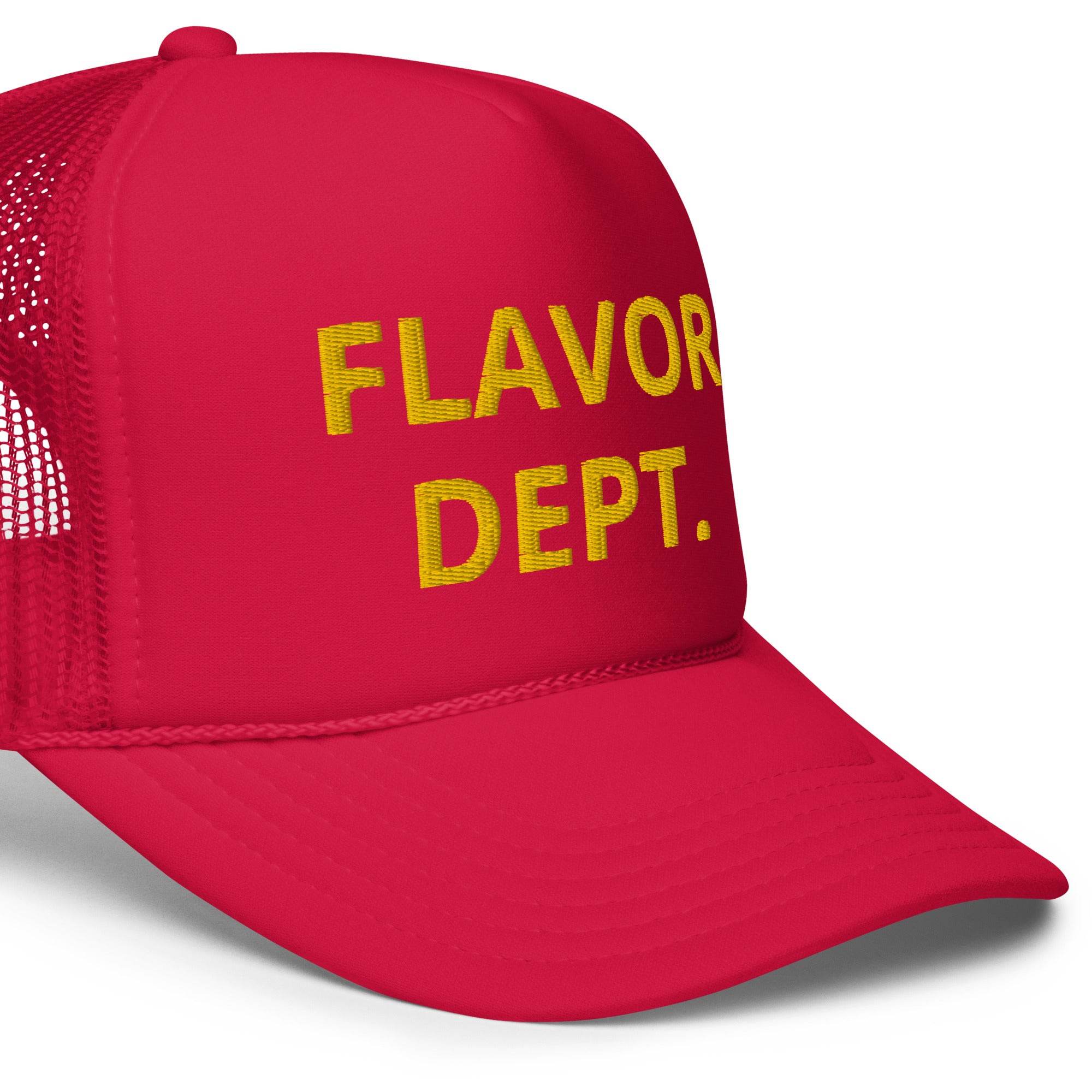 Flavor Dept. Trucker Hat - Hook's Rubs & Spices