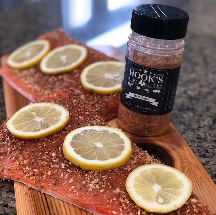 Fresh Catch Seafood, Veggie and Chicken Seasoning Hook's Rubs & Spices