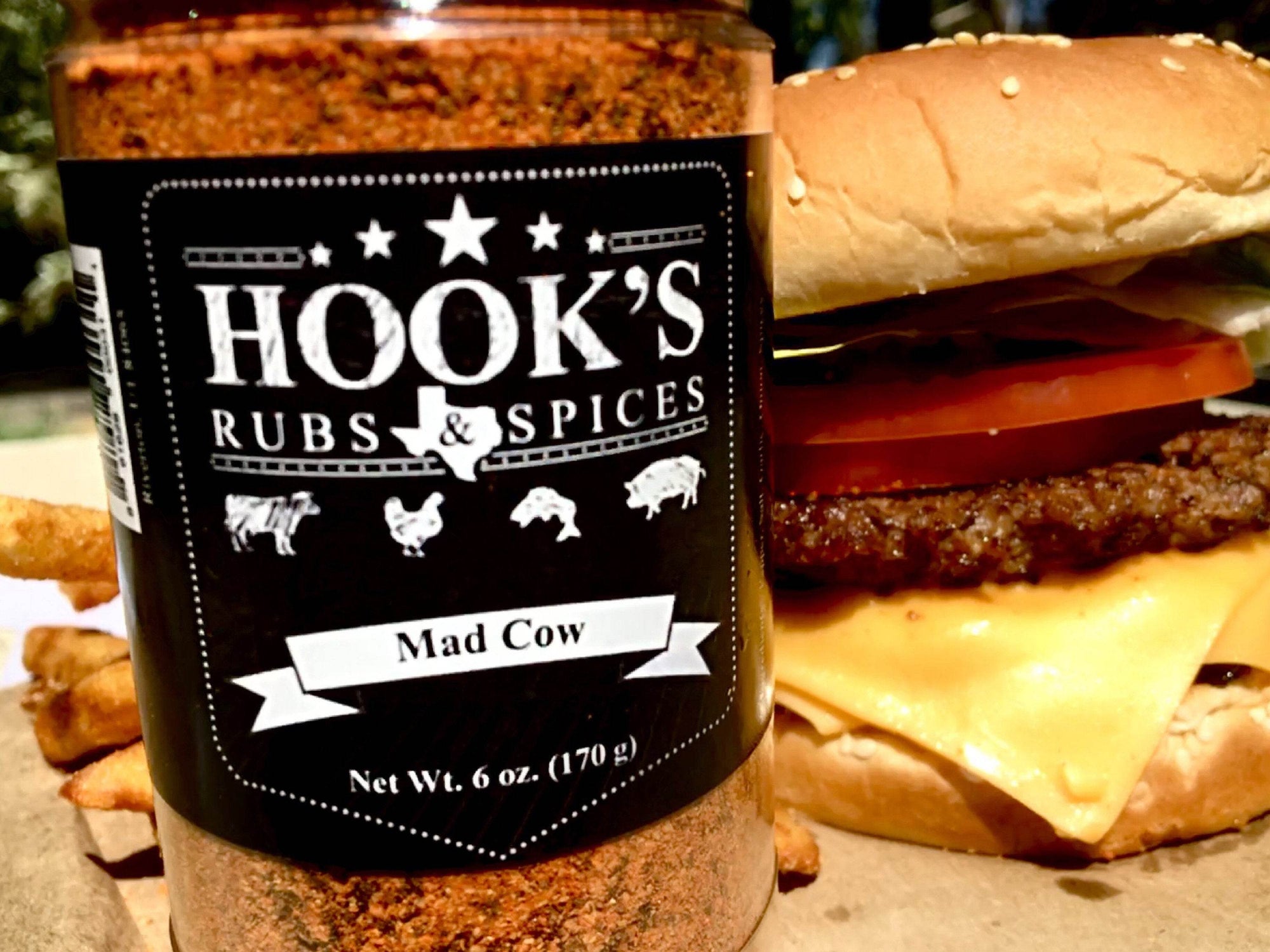 MAD COW - Beef & Burgers - Hook's Rubs & Spices