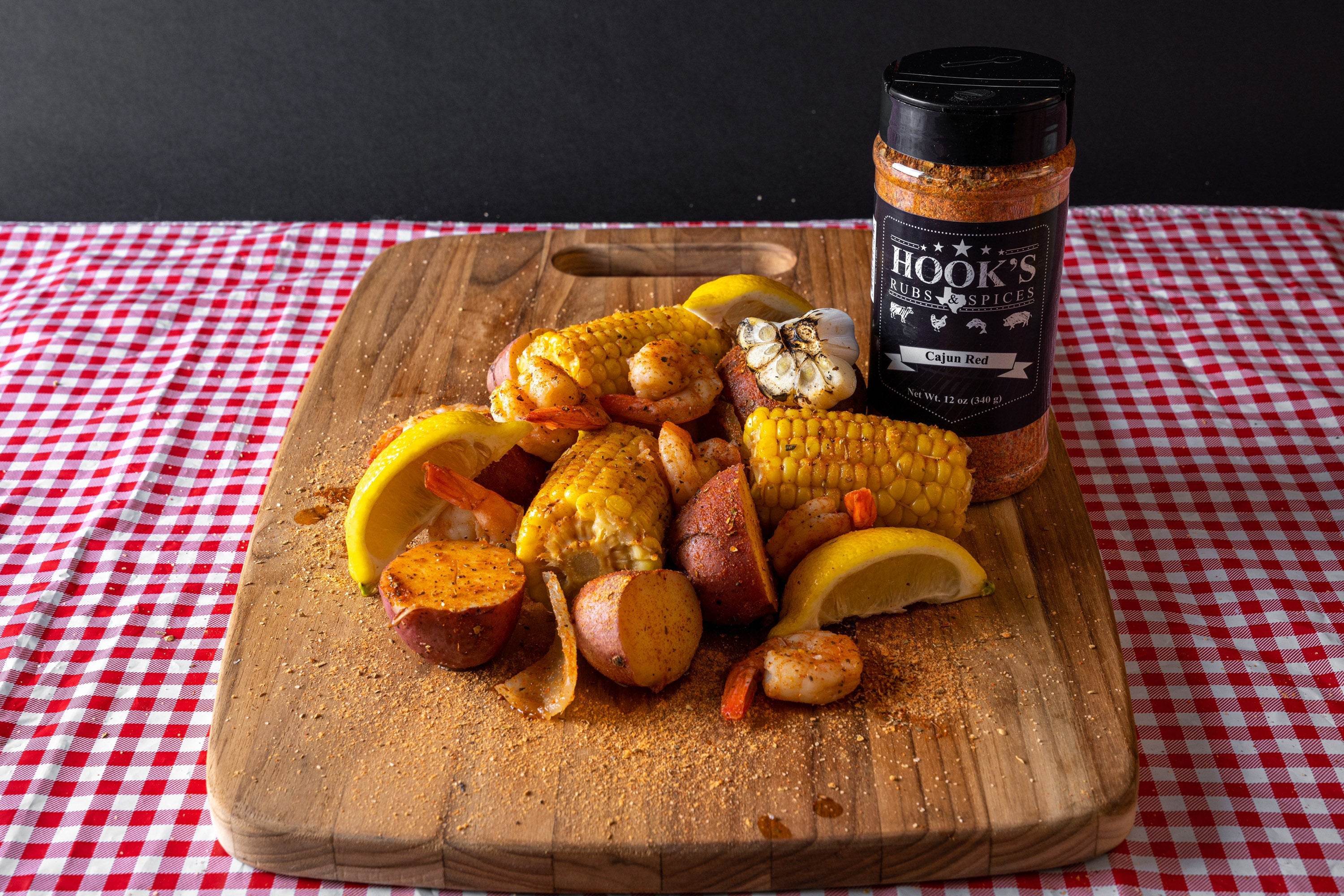 Cajun Red - Louisiana Seasoning - Hook's Rubs & Spices