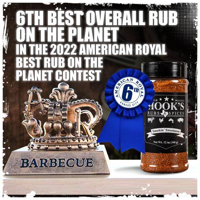 Smokin' Sweetness - All-Purpose BBQ Rub - Hook's Rubs & Spices