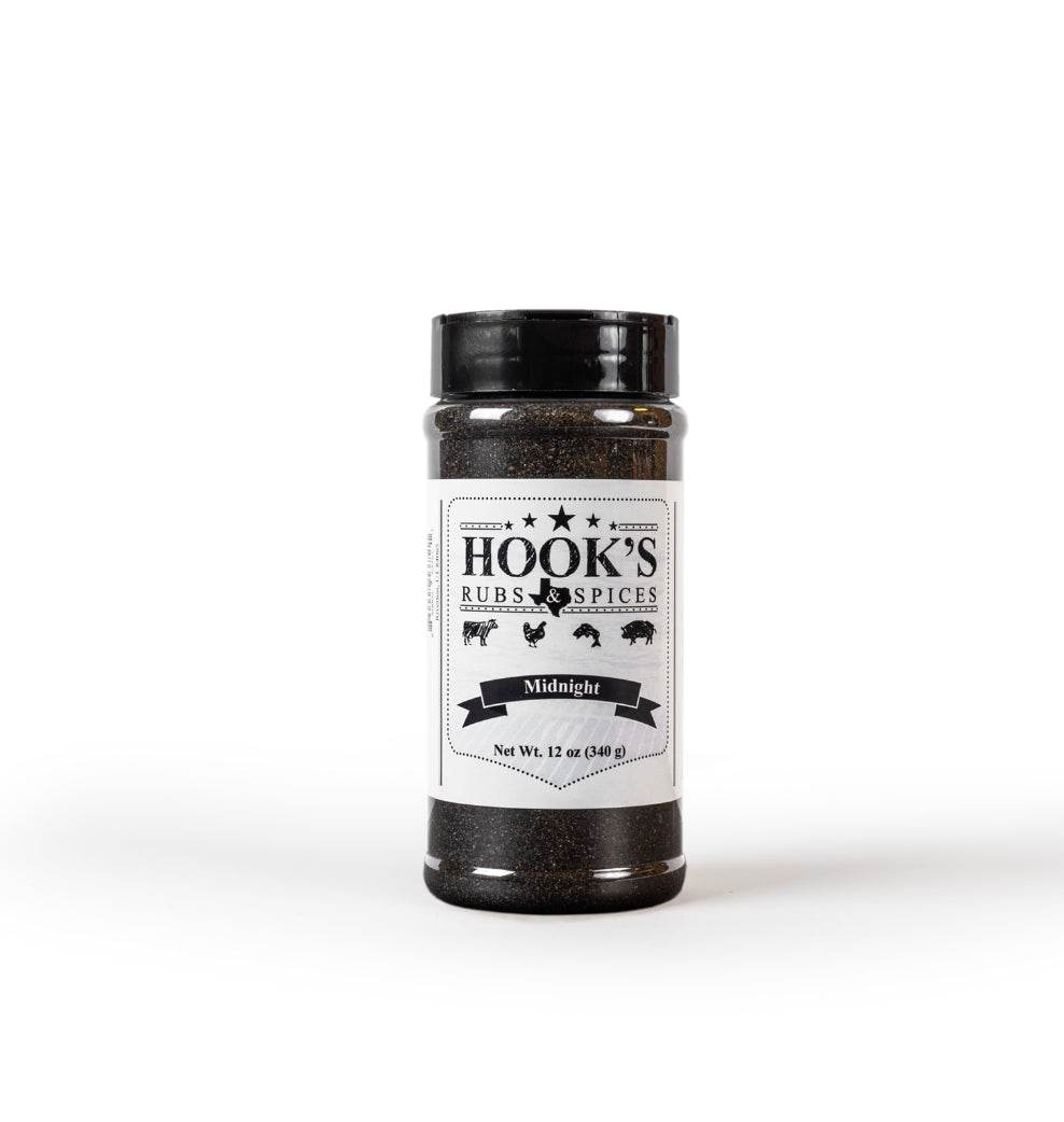 The Double Hook Combo Pack - Smokin Sweetness and Midnight - Hook's Rubs & Spices
