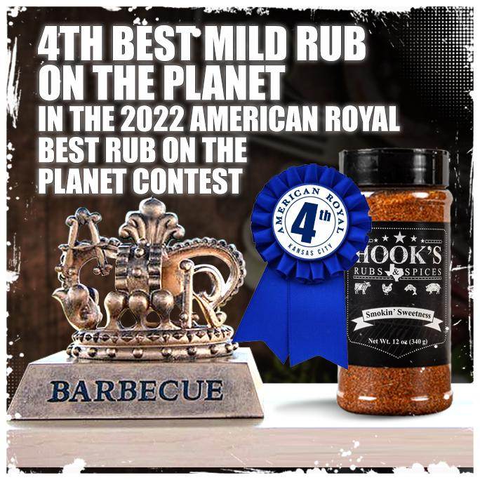 Smokin' Sweetness - All-Purpose BBQ Rub - Hook's Rubs & Spices