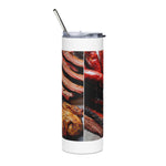 Load image into Gallery viewer, Meat Drippings - 20 oz Stainless steel tumbler
