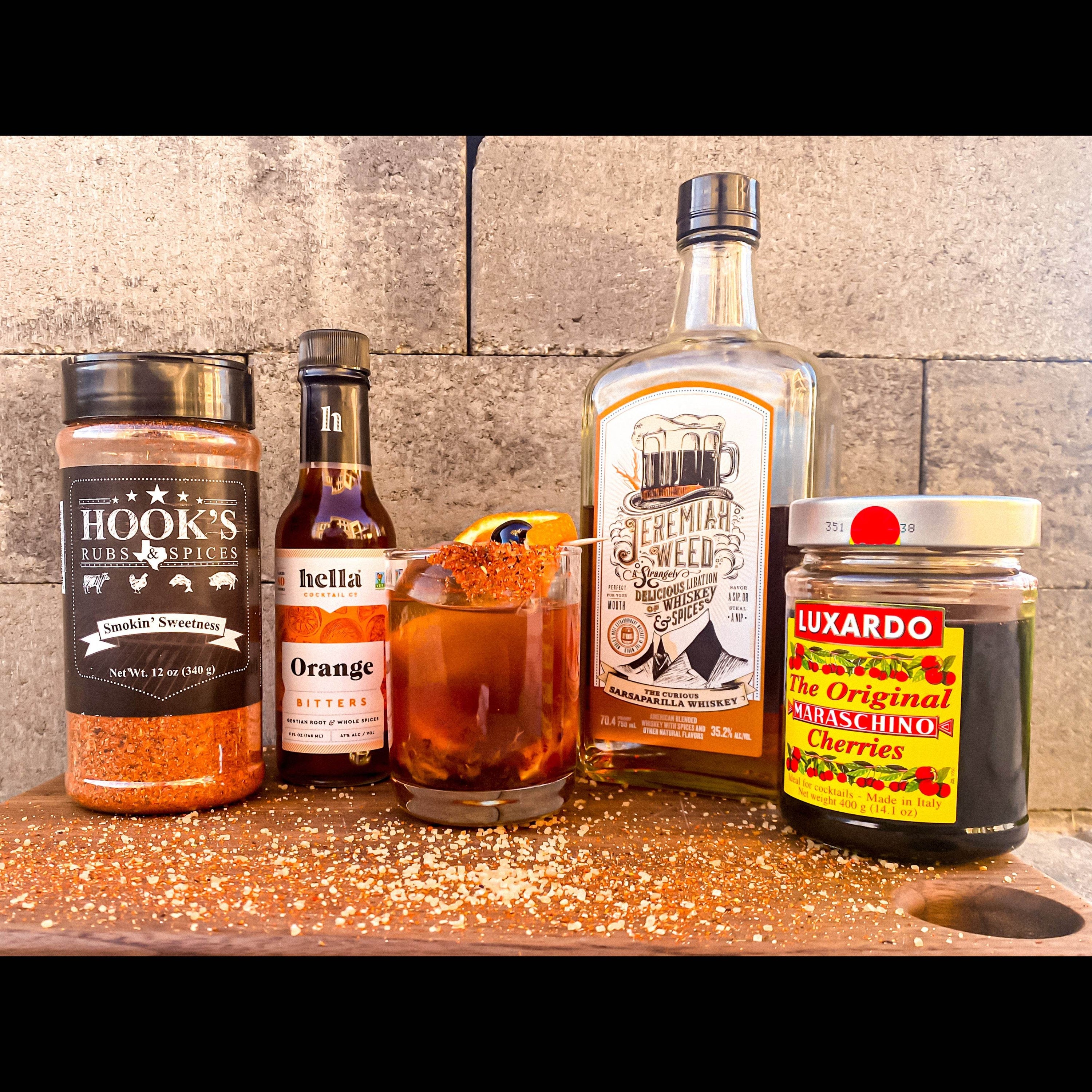 Old Fashioned Roots w/Smokin Sweetness for #HooksRubThirstyThursday 🥃 - Hook's Rubs & Spices