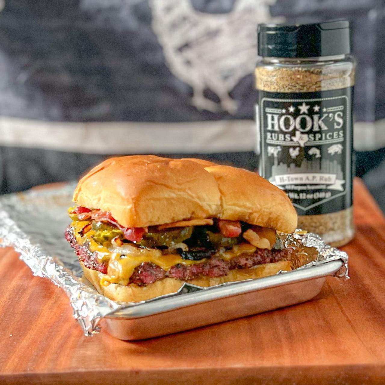 Bacon Cheeseburger Sliders - Hook's Rubs & Spices