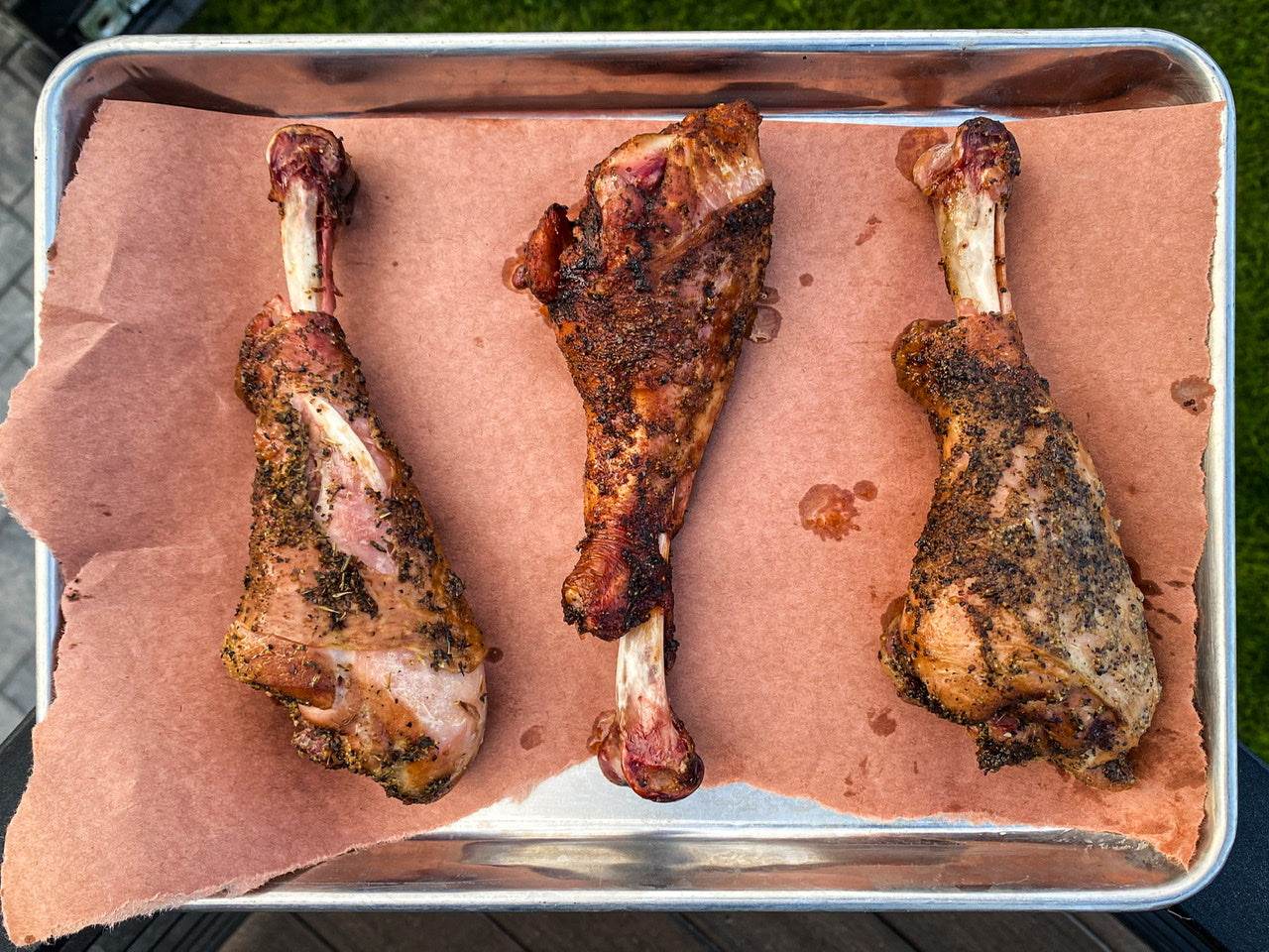 Smoked Turkey Legs - Hook's Rubs & Spices