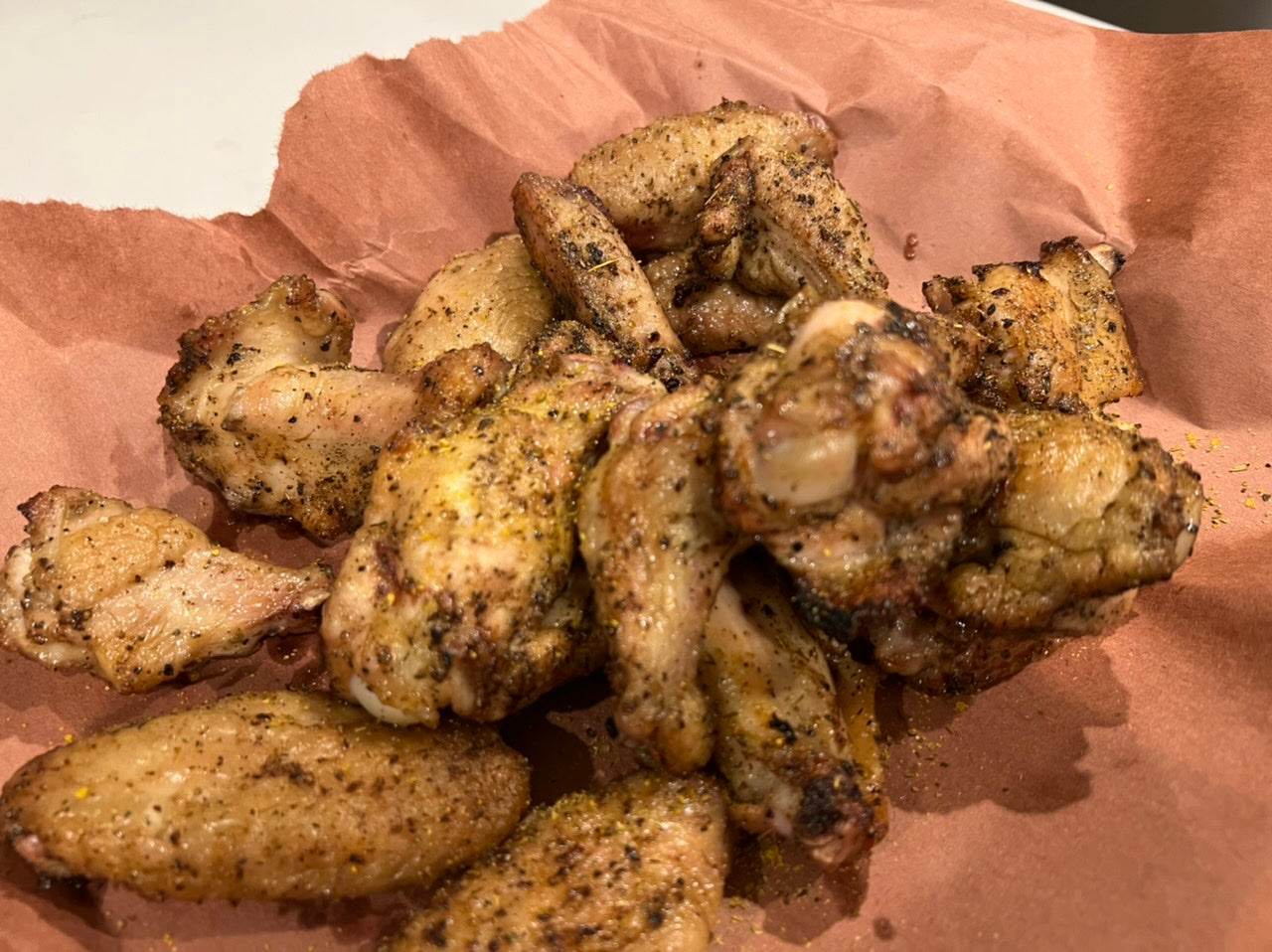 0-400 Lemon Pepper Chicken Wings - Hook's Rubs & Spices