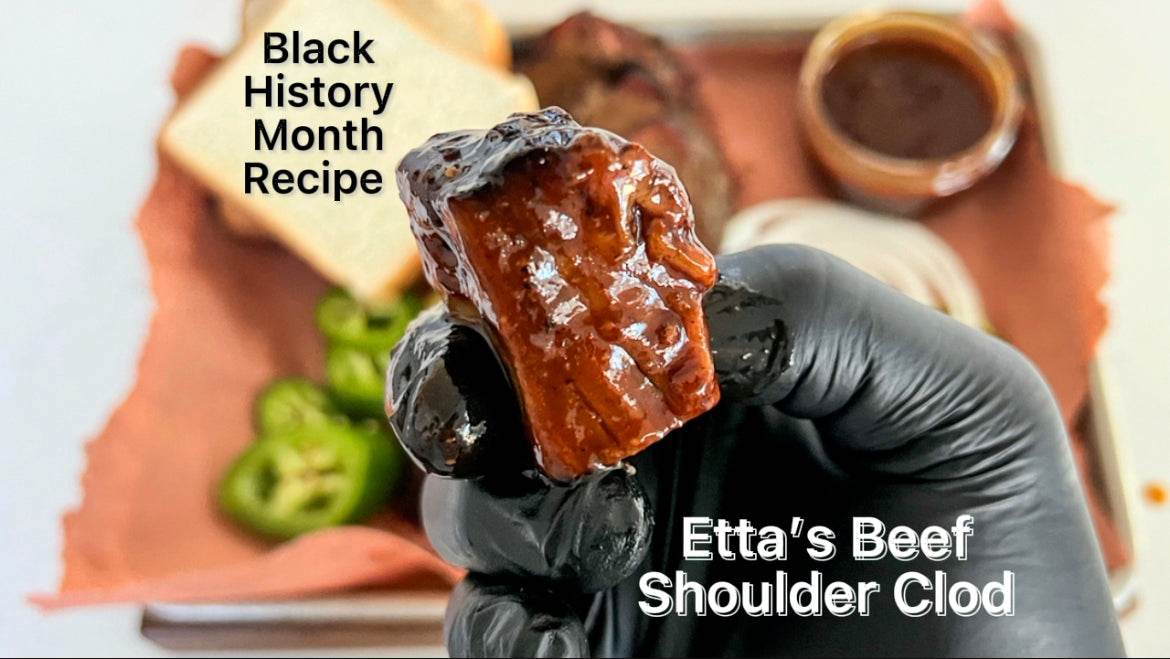 Etta White's Smoked Beef Shoulder Clod with H-Town AP and Mad Cow - Hook's Rubs & Spices