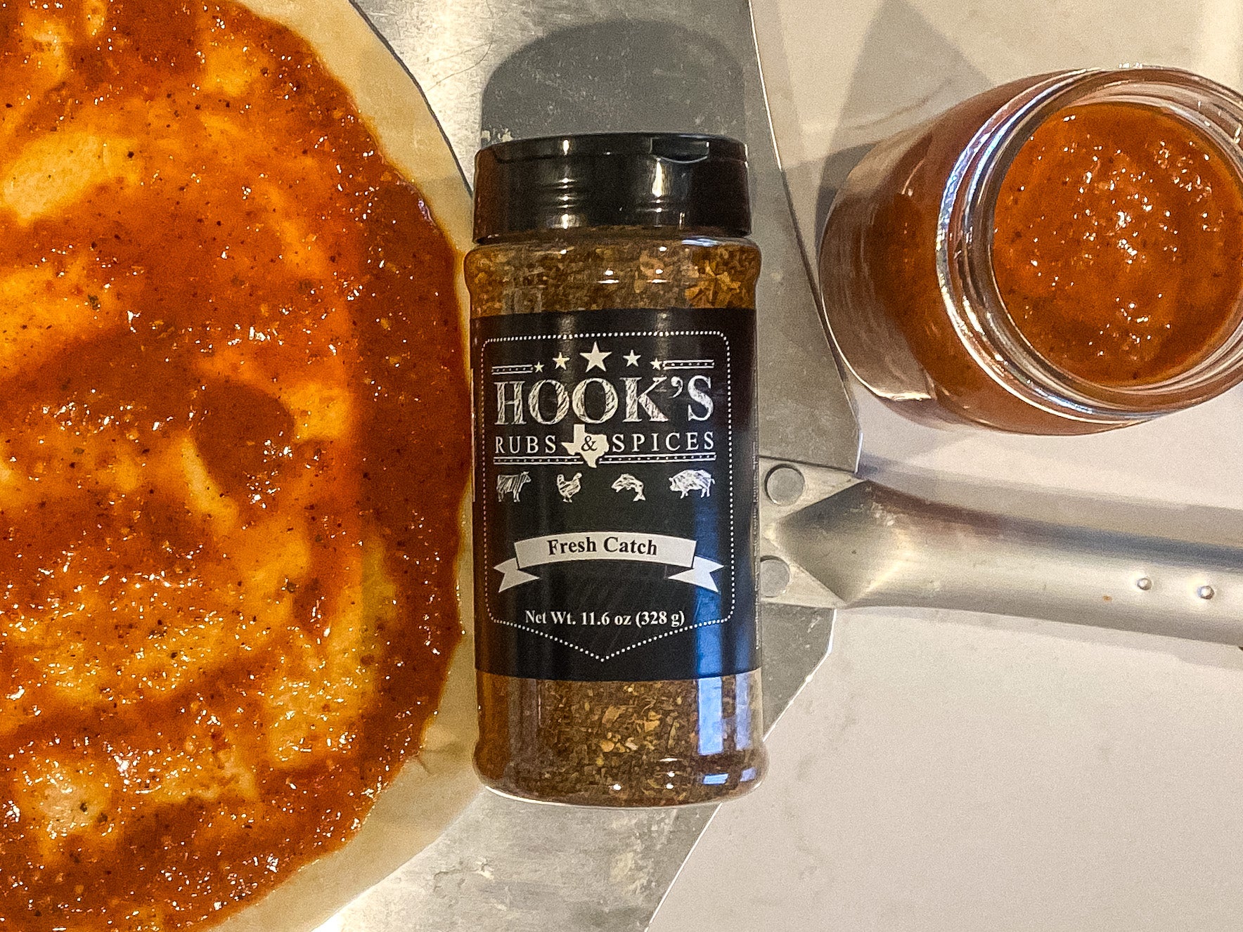 Easy Pizza Sauce with Hook's Fresh Catch