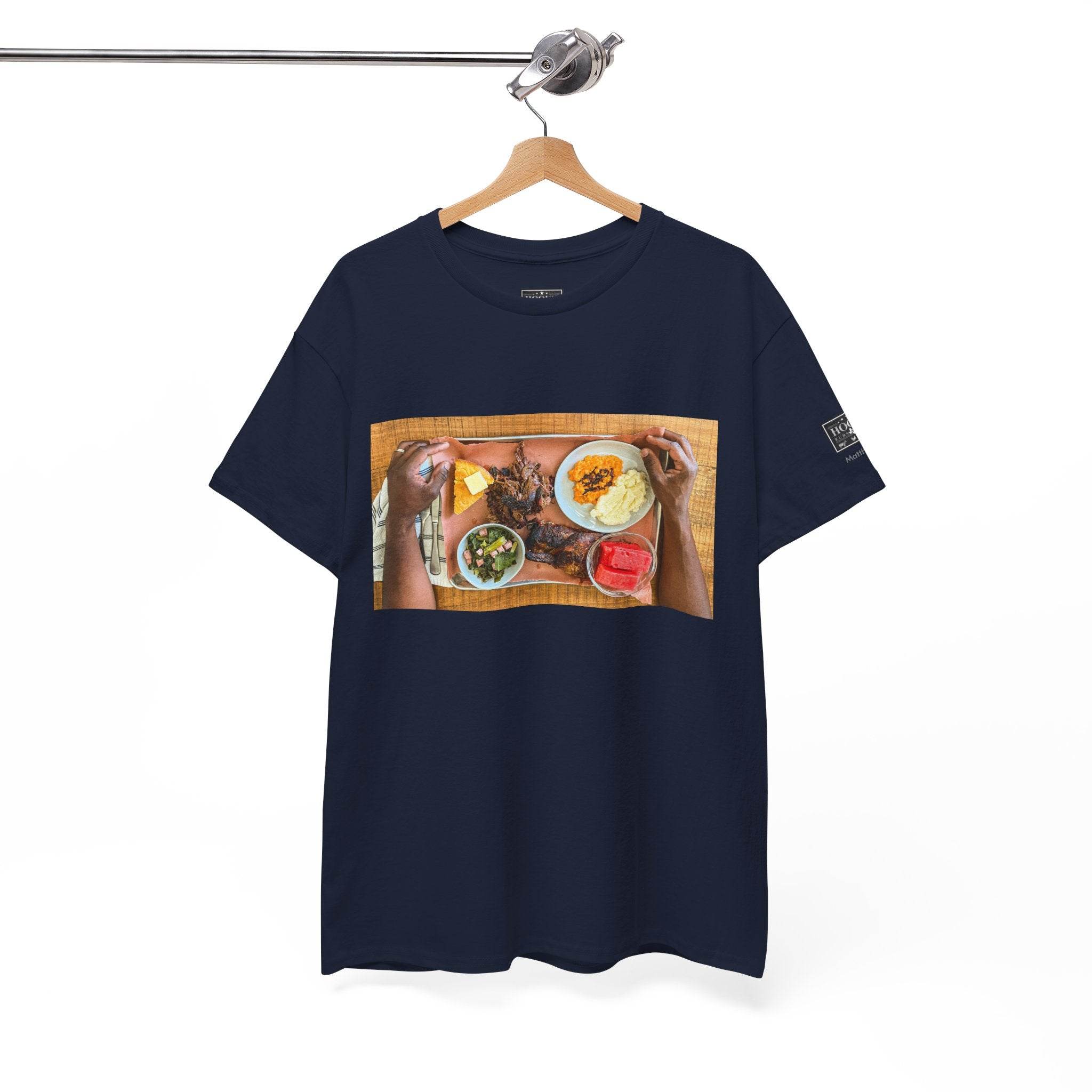 Cookout Platter Soft Cotton Tee - Hook's Rubs & Spices