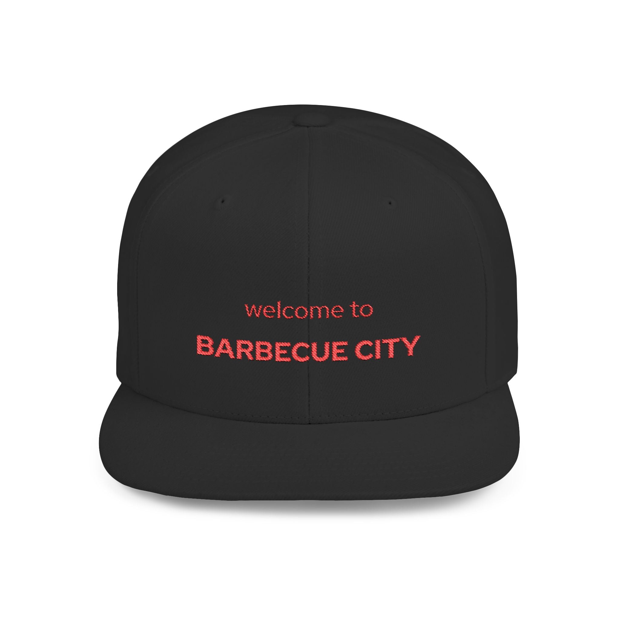 Welcome to Barbecue City - Snapback Cap