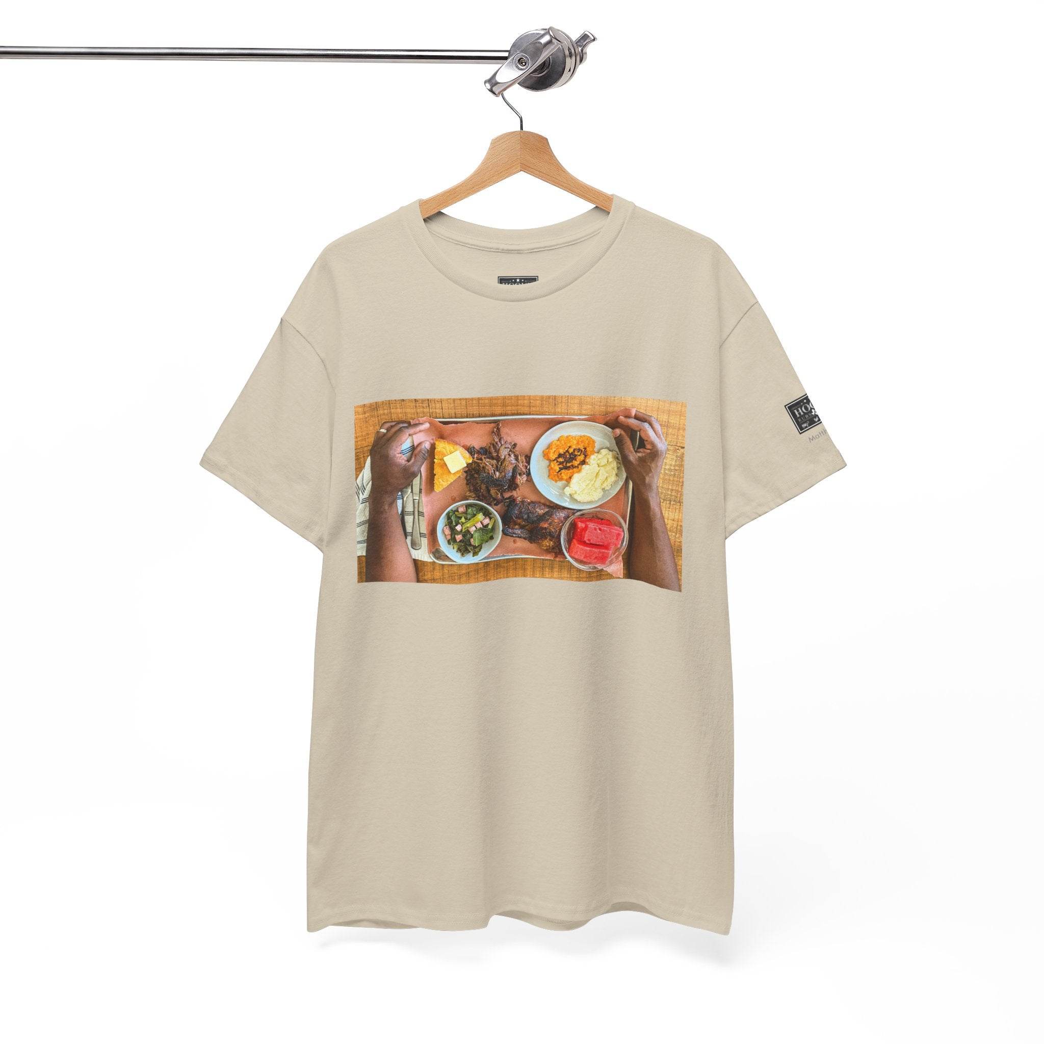 Cookout Platter Soft Cotton Tee - Hook's Rubs & Spices