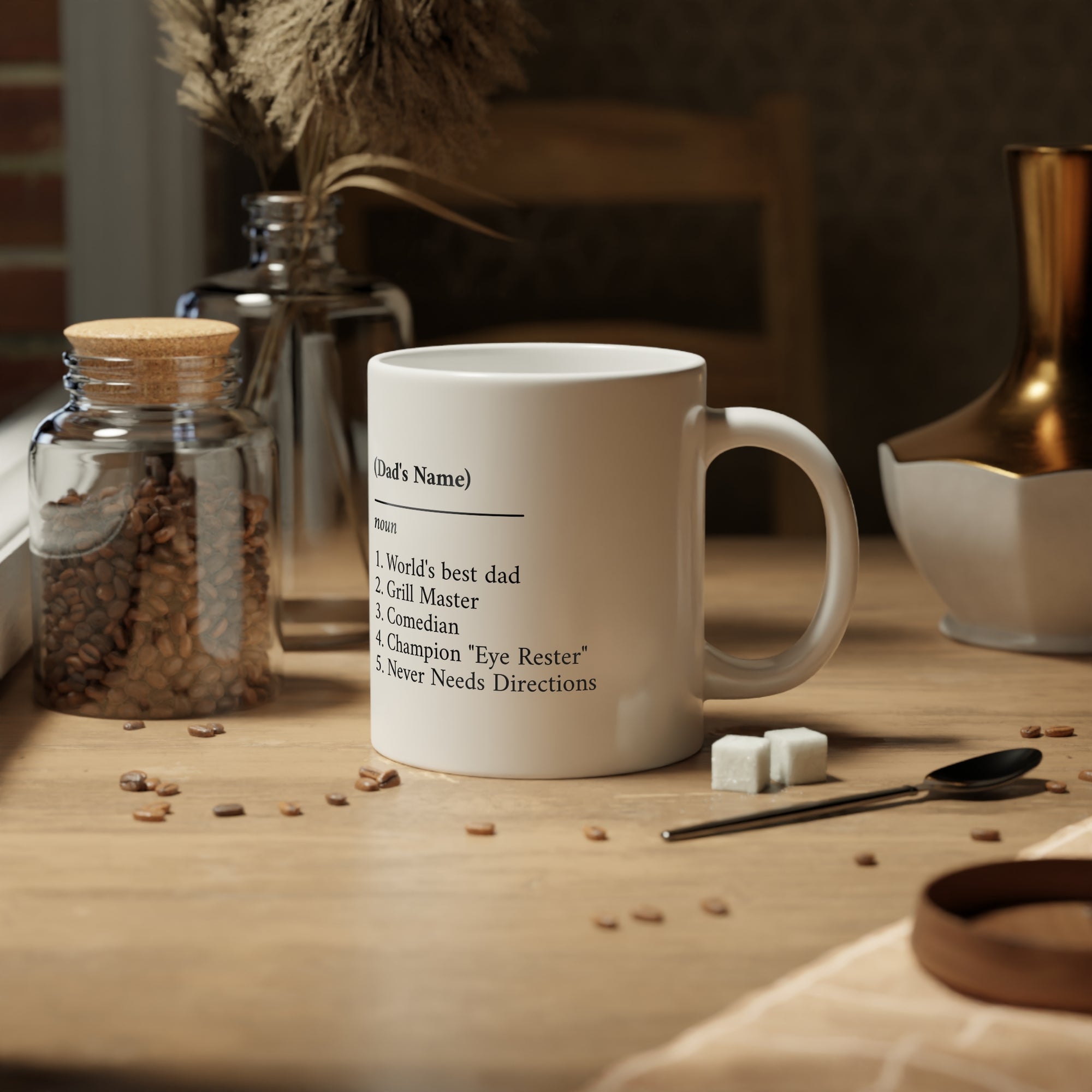 20oz Jumbo Personalized "Dad Mug"