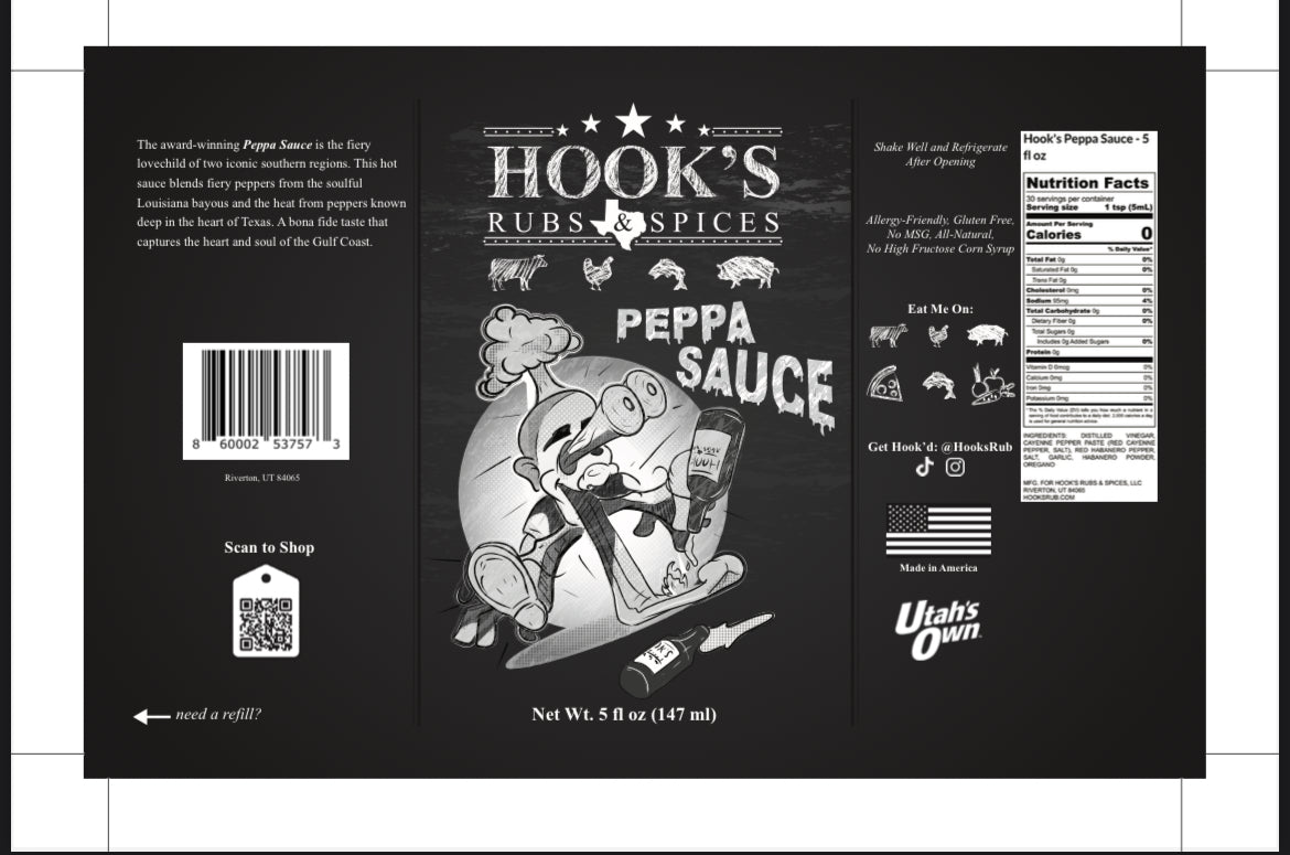 **Pre-Order** Peppa Sauce - Hot Sauce - LIMITED RELEASE