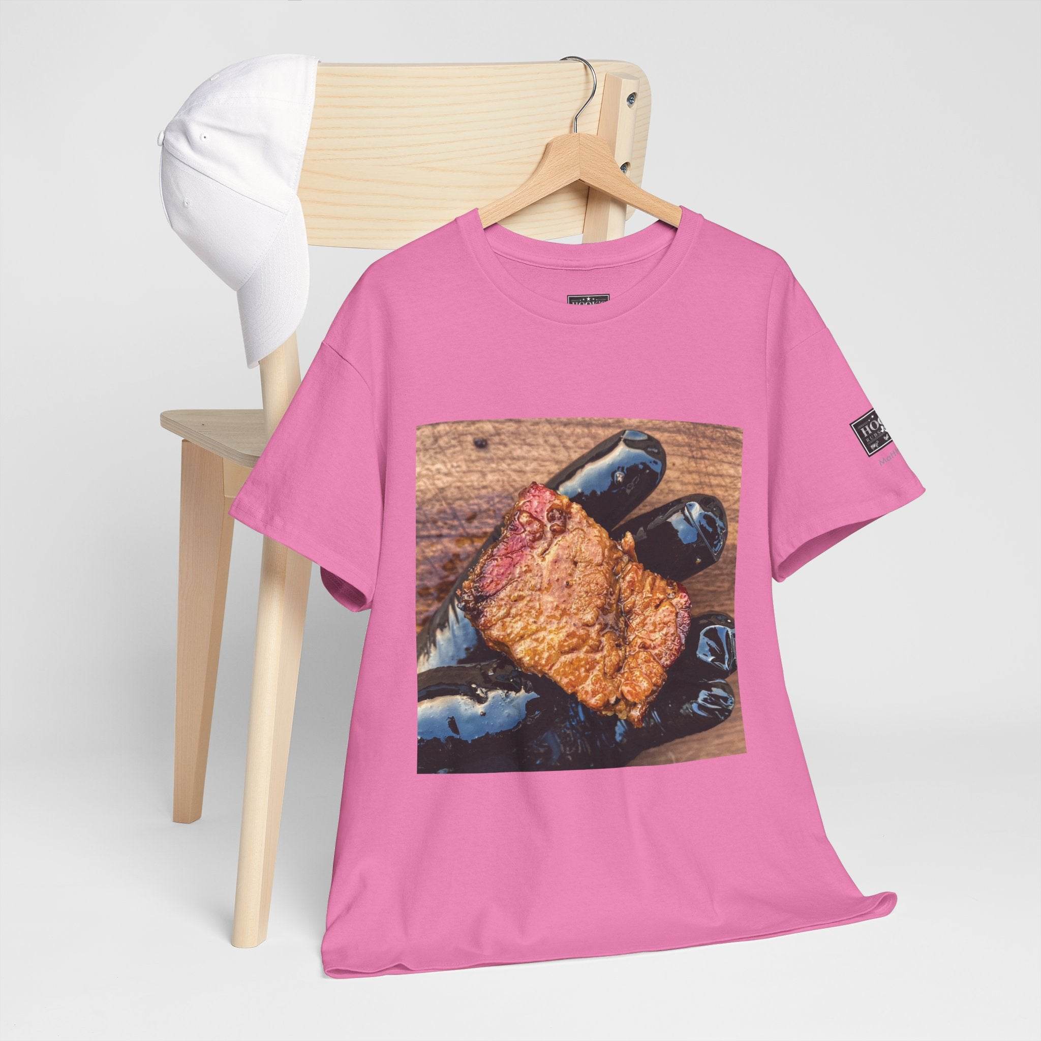 Juicy BBE - Brisket Burnt End Soft Cotton Tee - Hook's Rubs & Spices