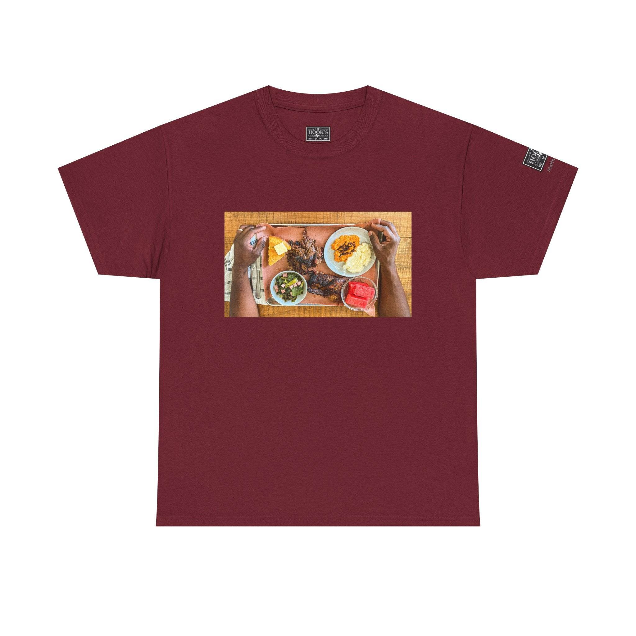 Cookout Platter Soft Cotton Tee - Hook's Rubs & Spices