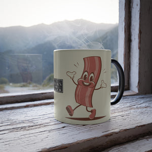 11oz Mr. Bacon "Magic Color" Coffee Mug